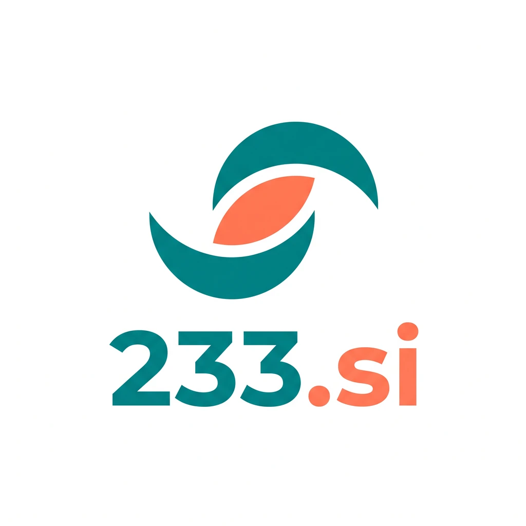 233.si logo concept