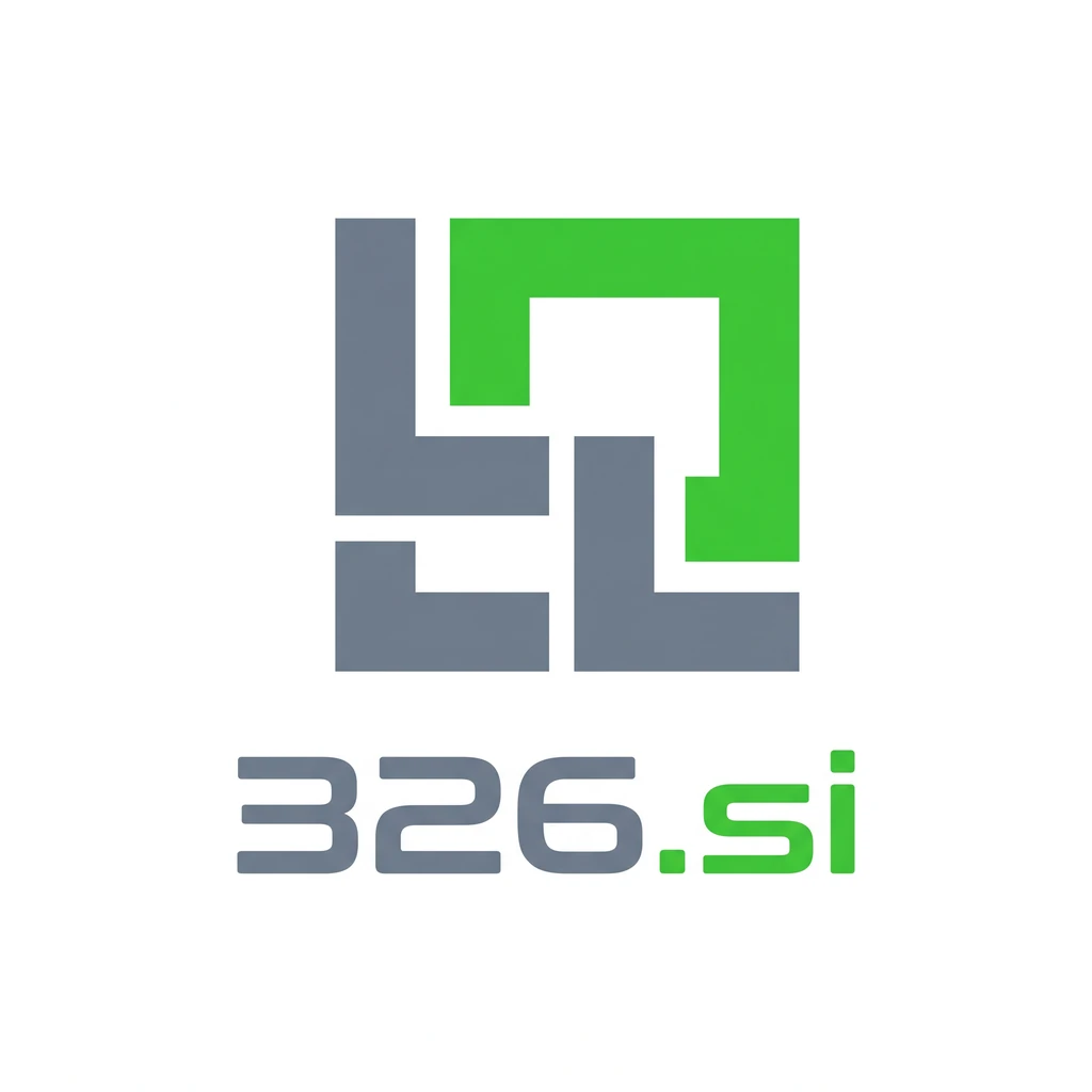 326.si logo concept