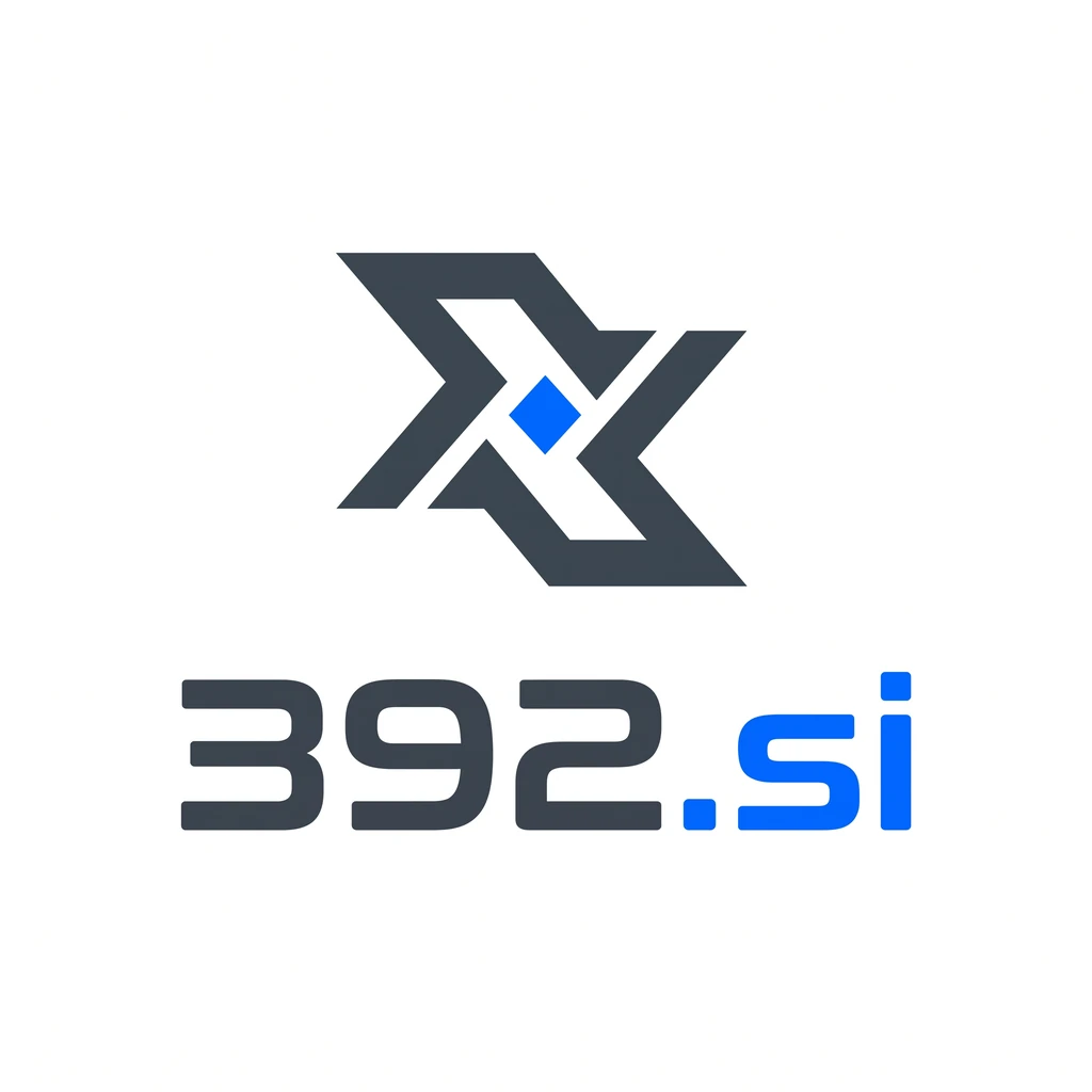 392.si logo concept
