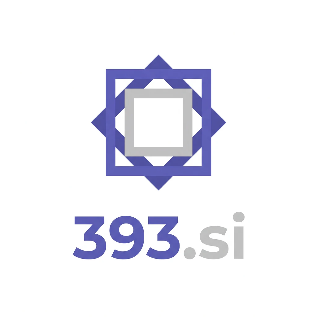 393.si logo concept