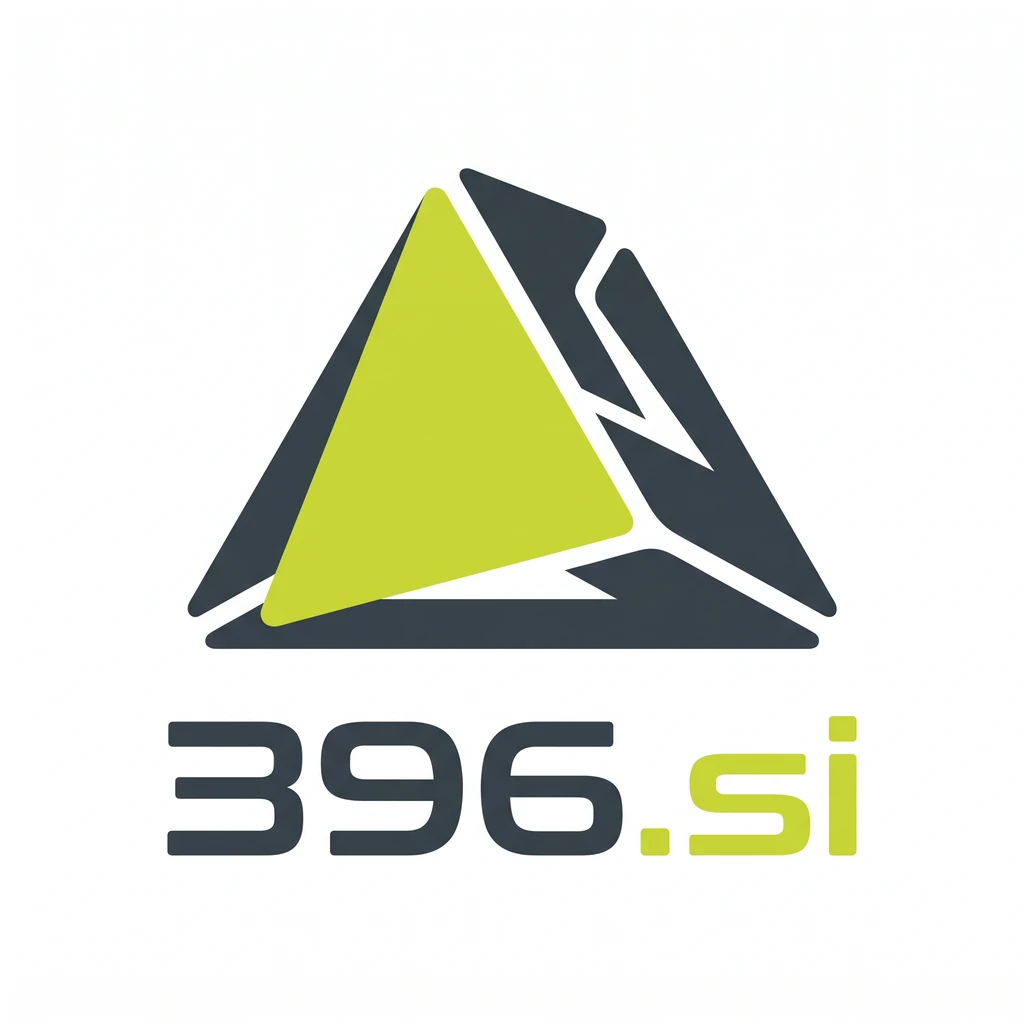 396.si logo concept