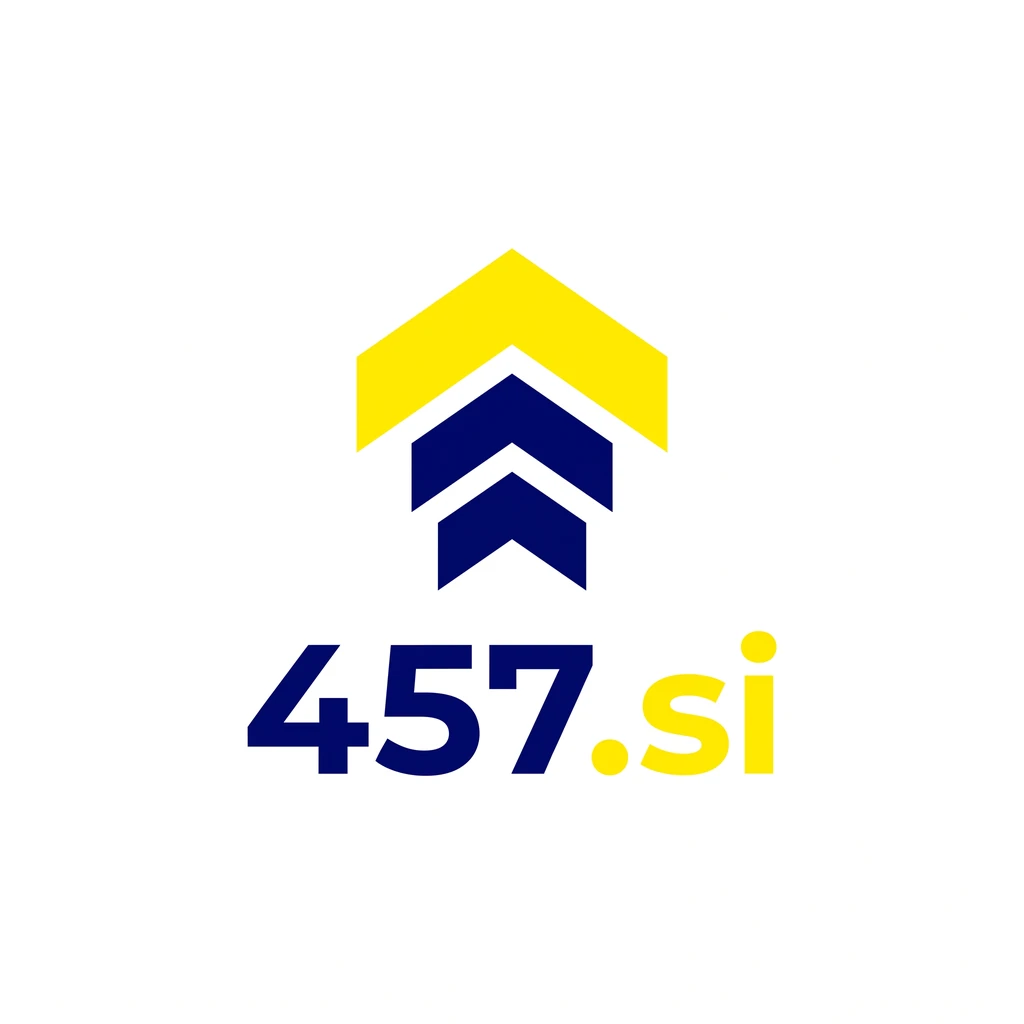 457.si logo concept