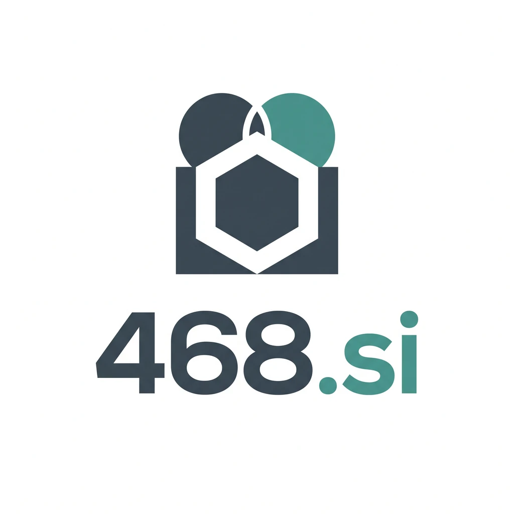 468.si logo concept