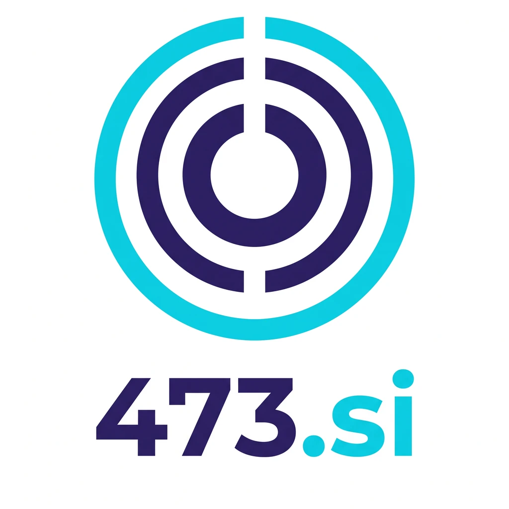 473.si logo concept
