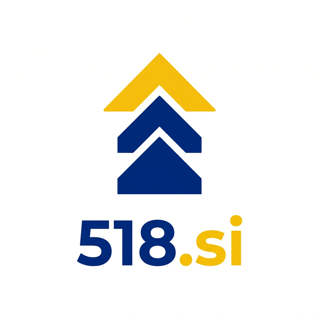 518.si logo concept