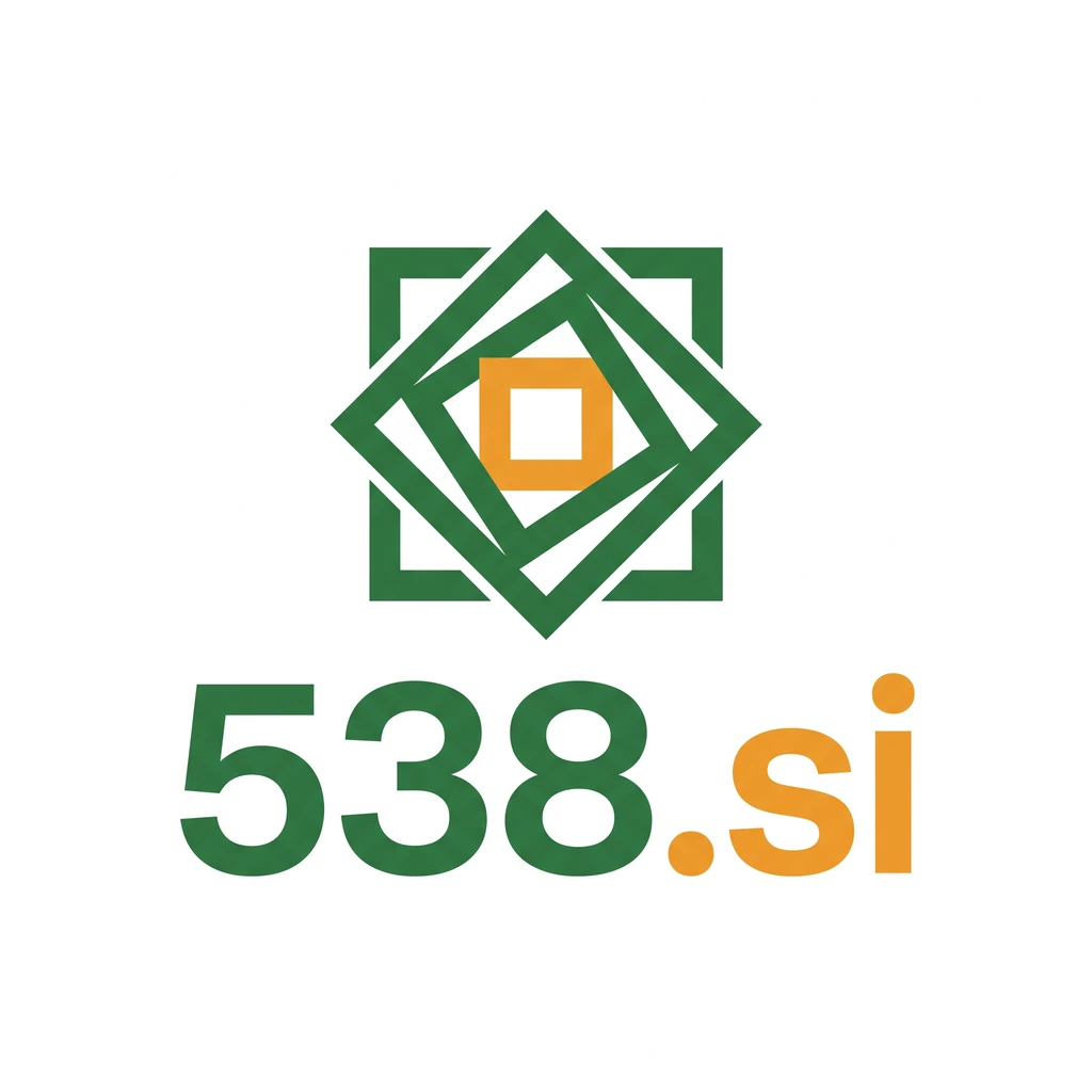 538.si logo concept