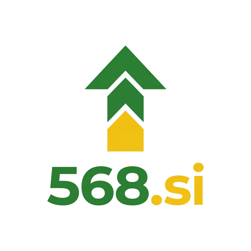 568.si logo concept