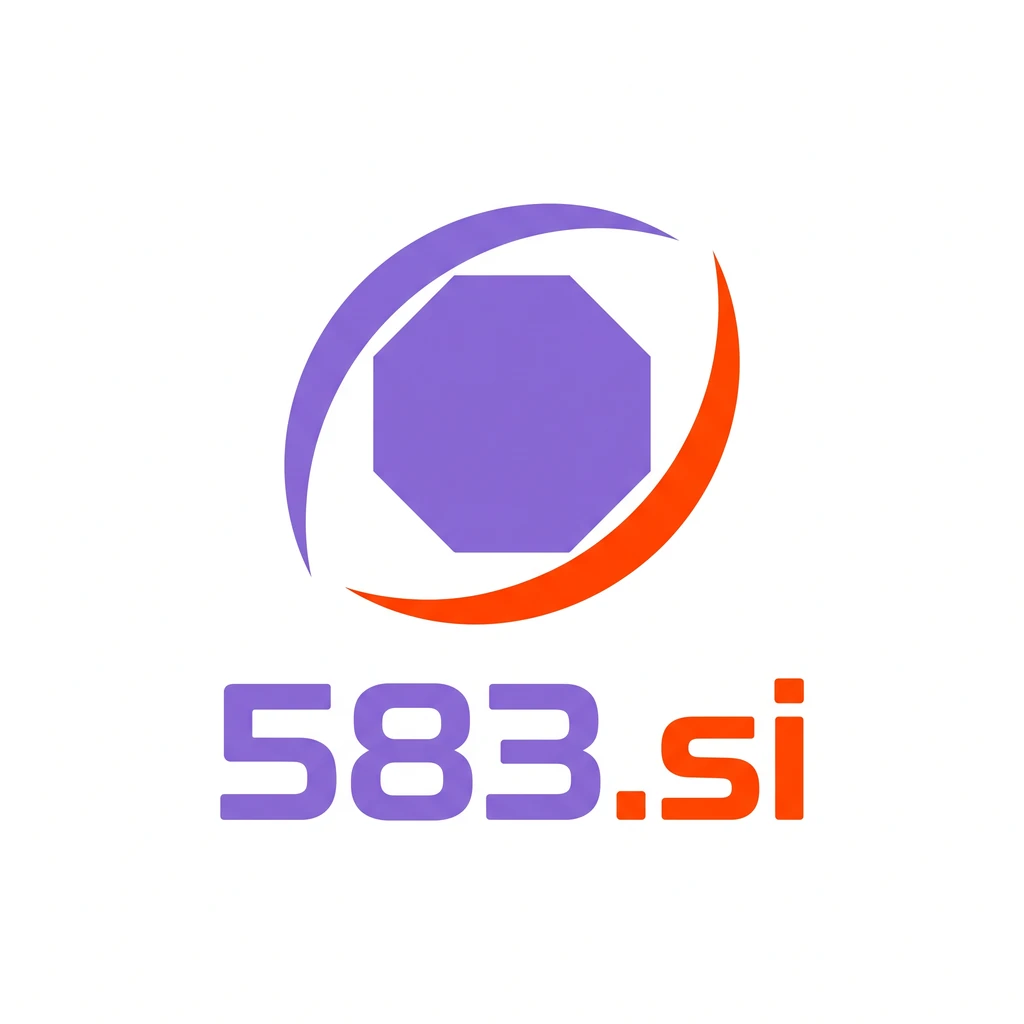 583.si logo concept