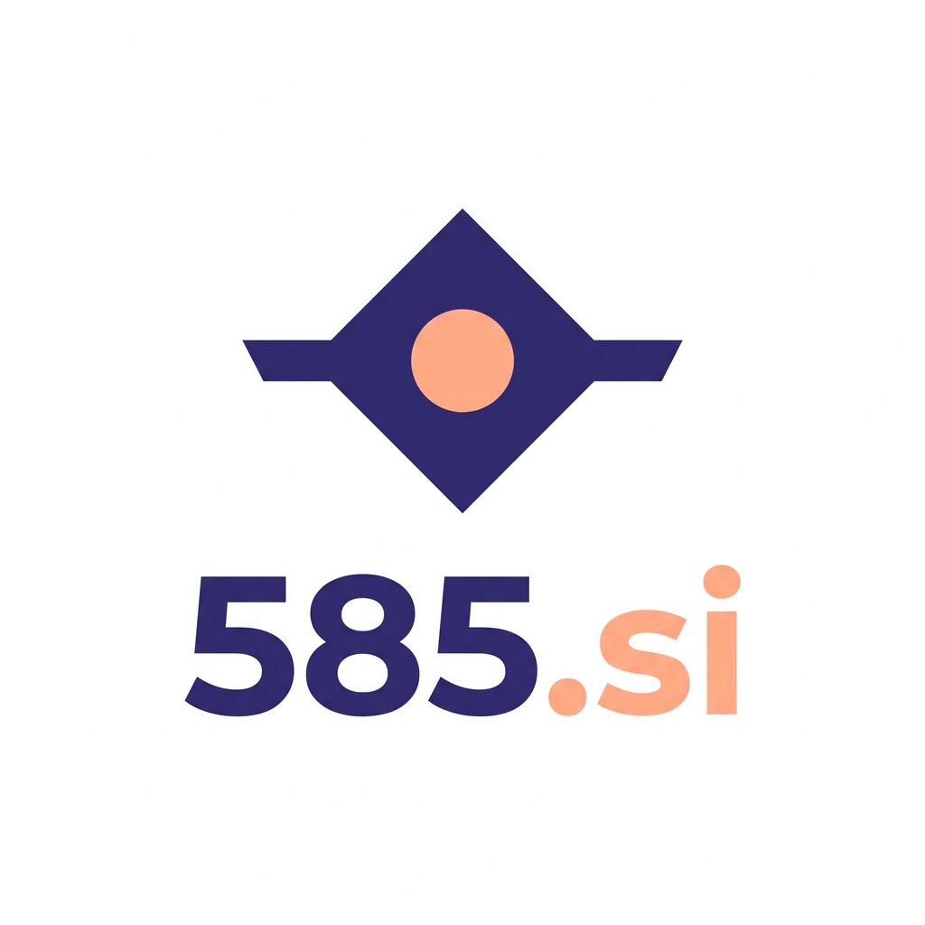 585.si logo concept