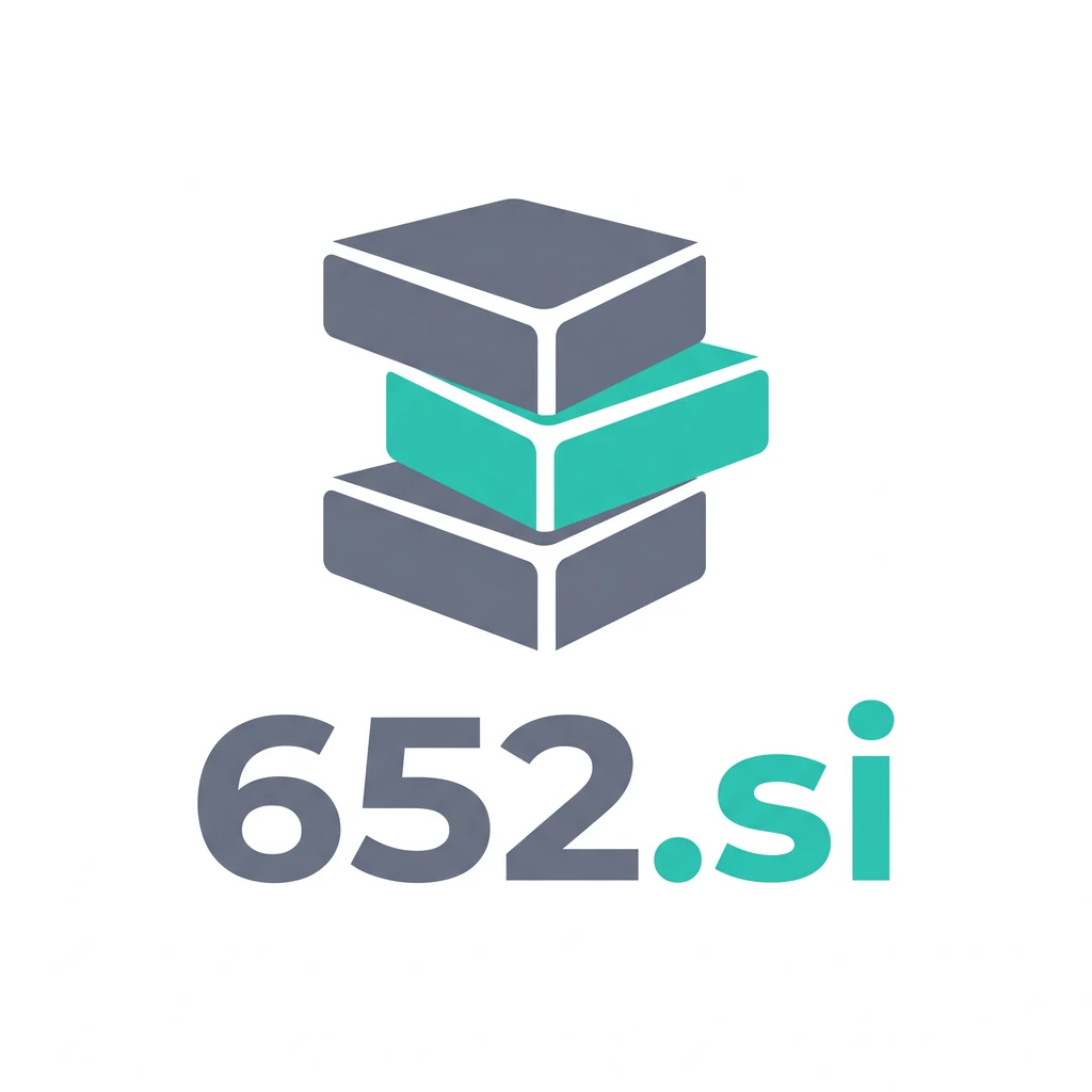 652.si logo concept