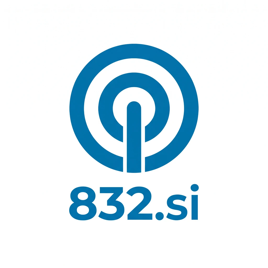 832.si logo concept
