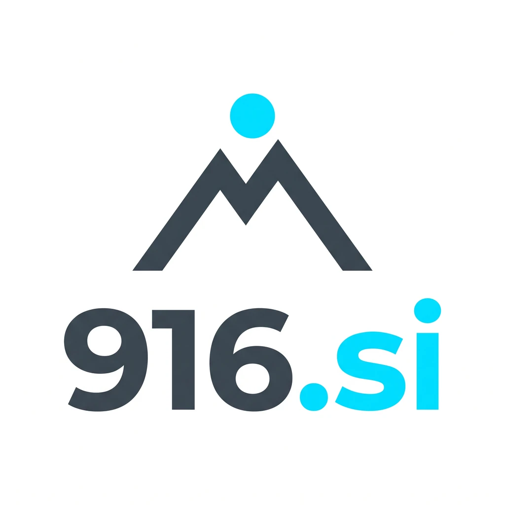 916.si logo concept