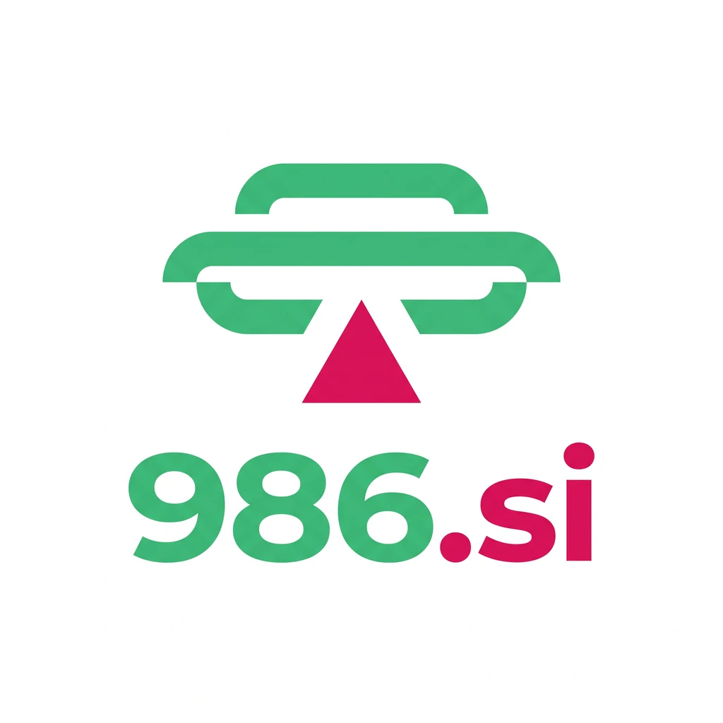 986.si logo concept