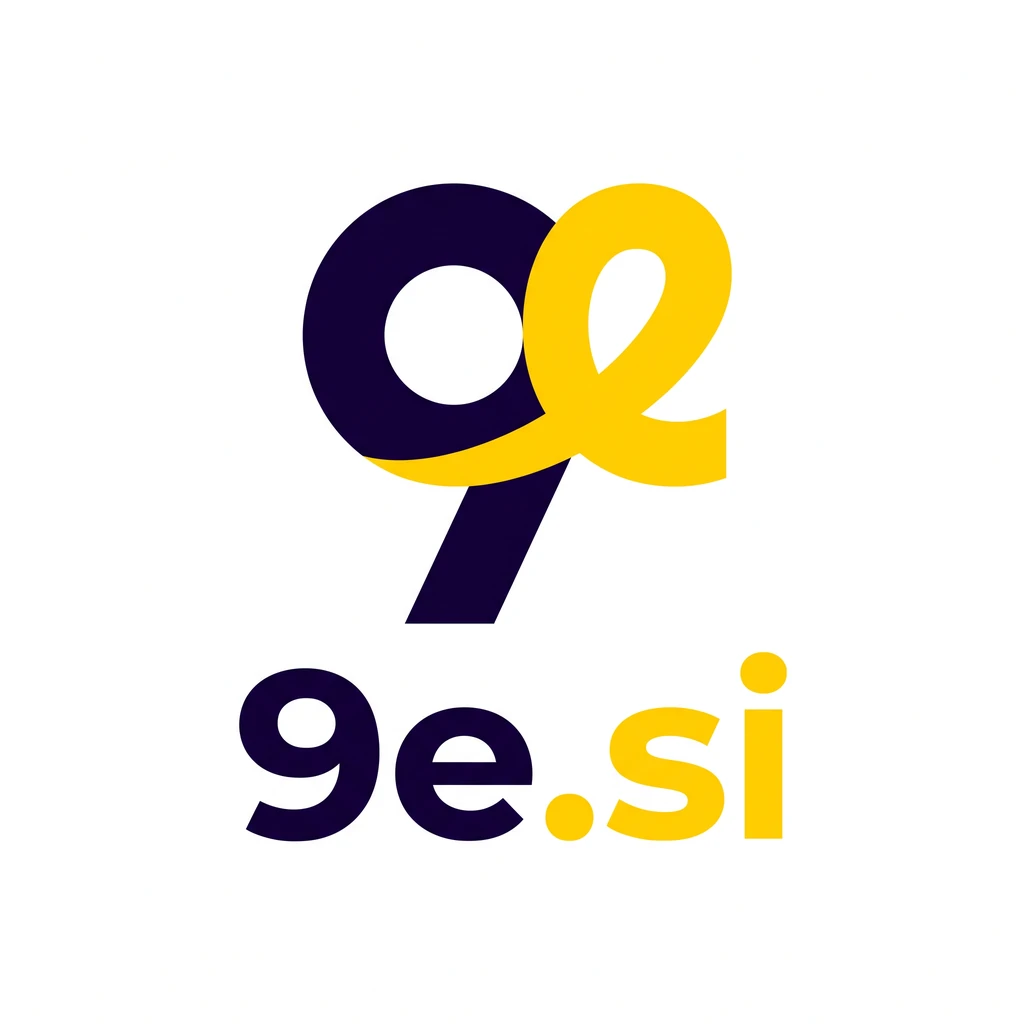 9e.si logo concept