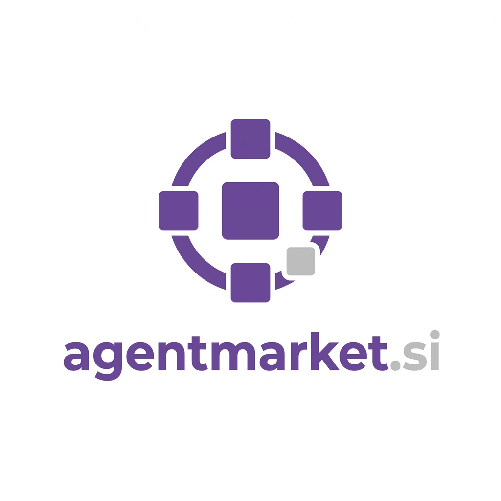 agentmarket.si logo concept