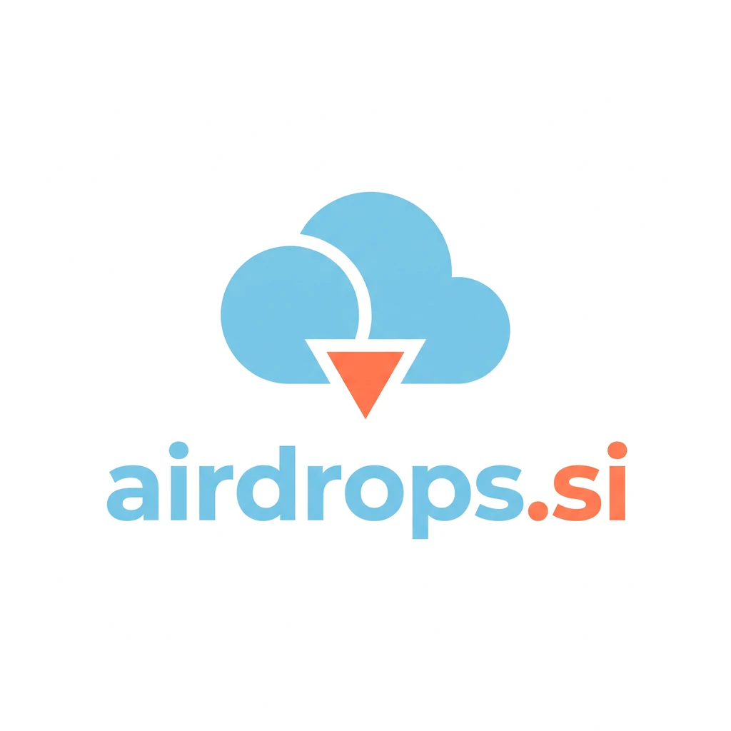 airdrops.si logo concept