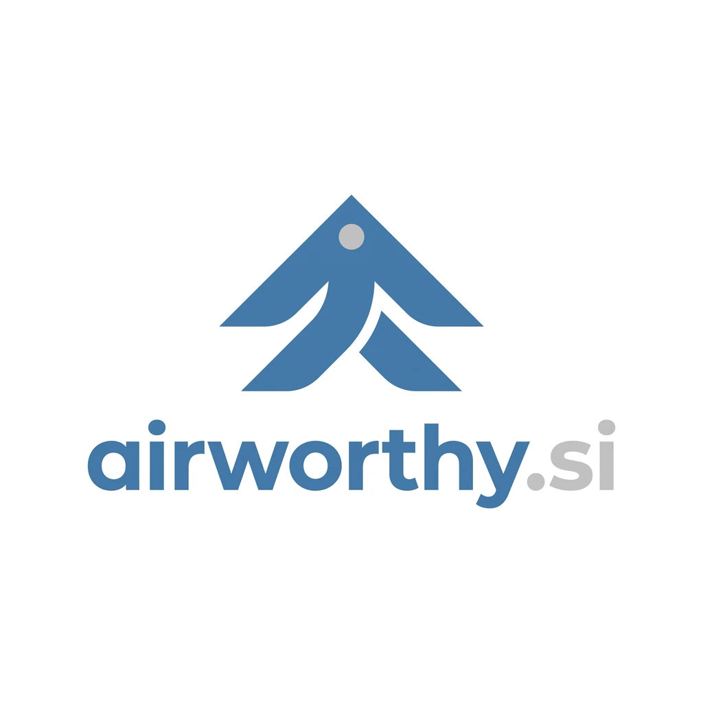 airworthy.si logo concept