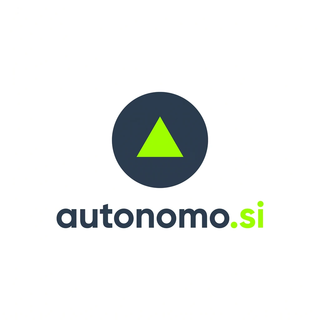 autonomo.si logo concept