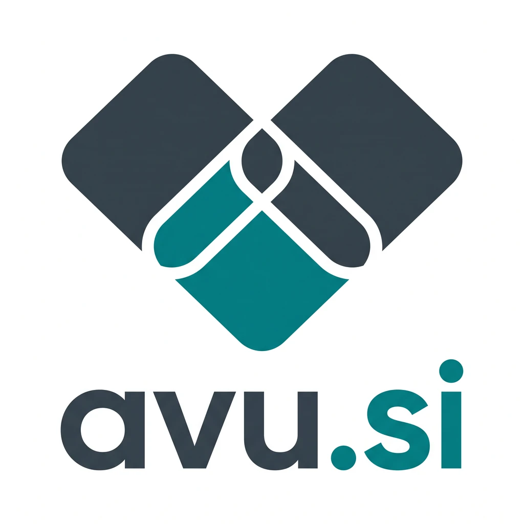 avu.si logo concept