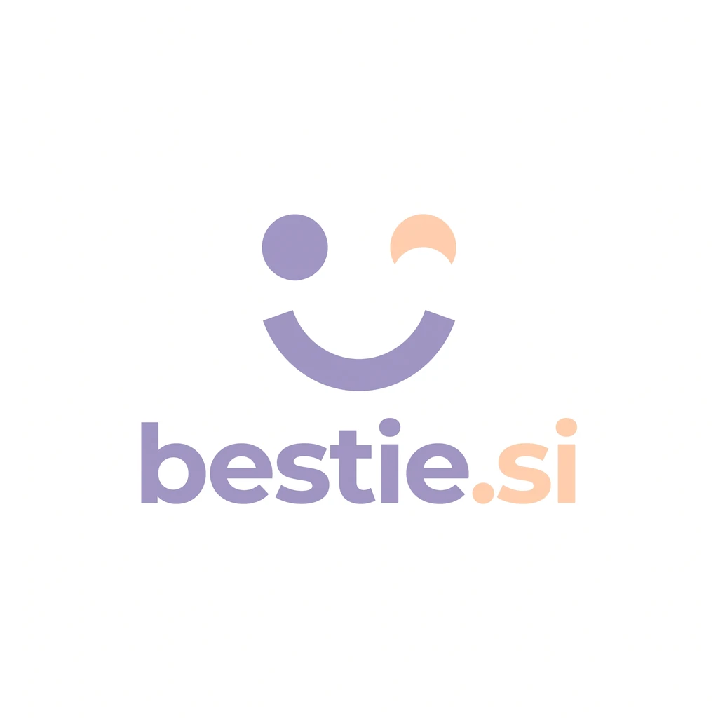 bestie.si logo concept