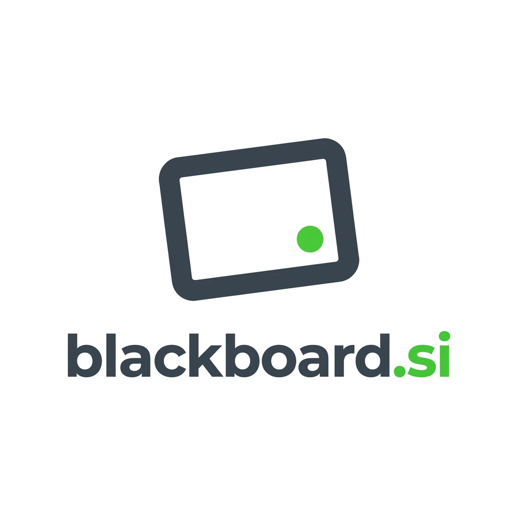 blackboard.si logo concept