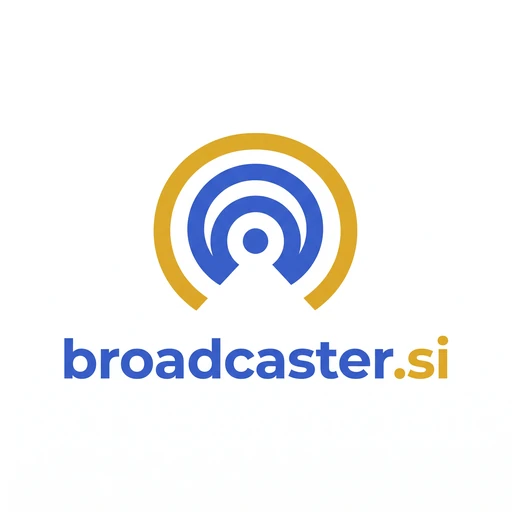 broadcaster.si logo