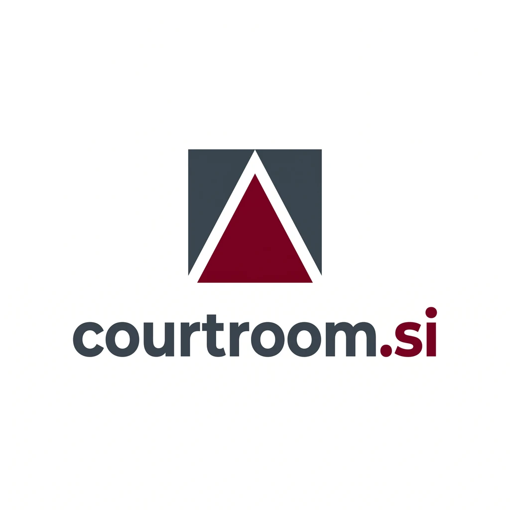 courtroom.si logo concept