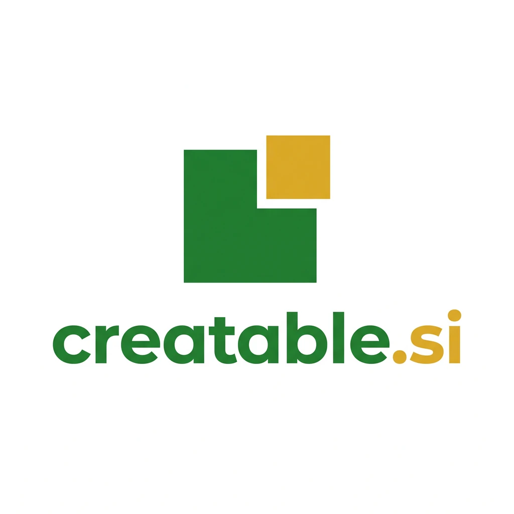 creatable.si logo concept