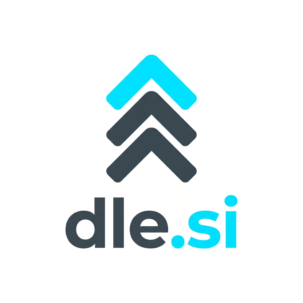 dle.si logo concept