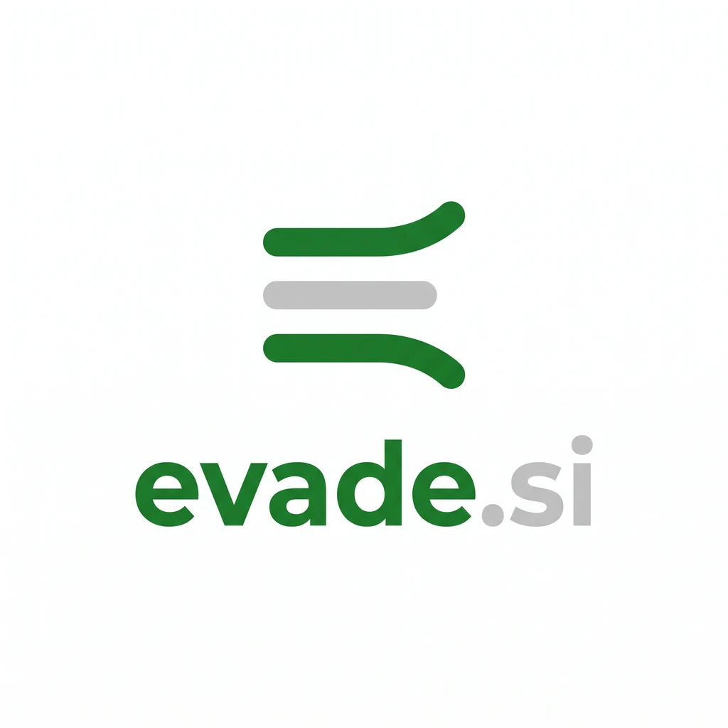 evade.si logo concept