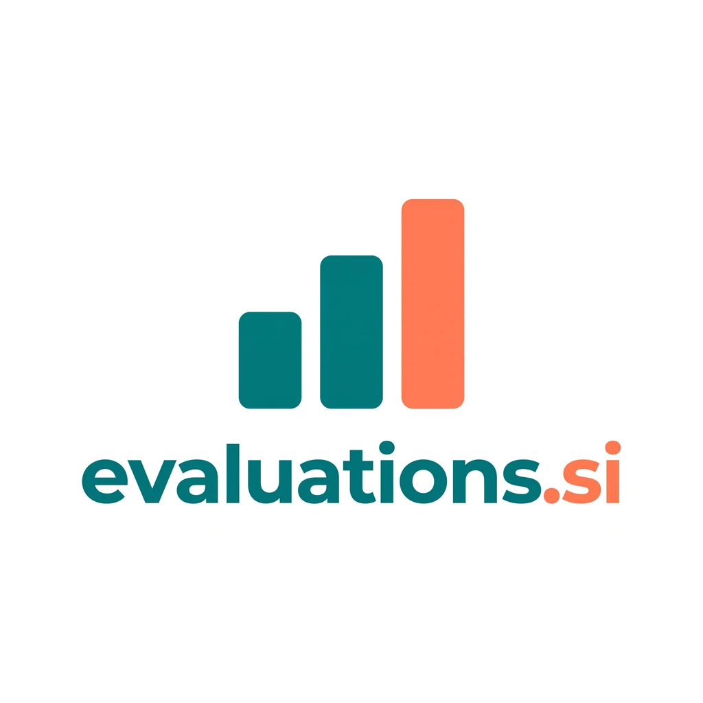evaluations.si logo concept