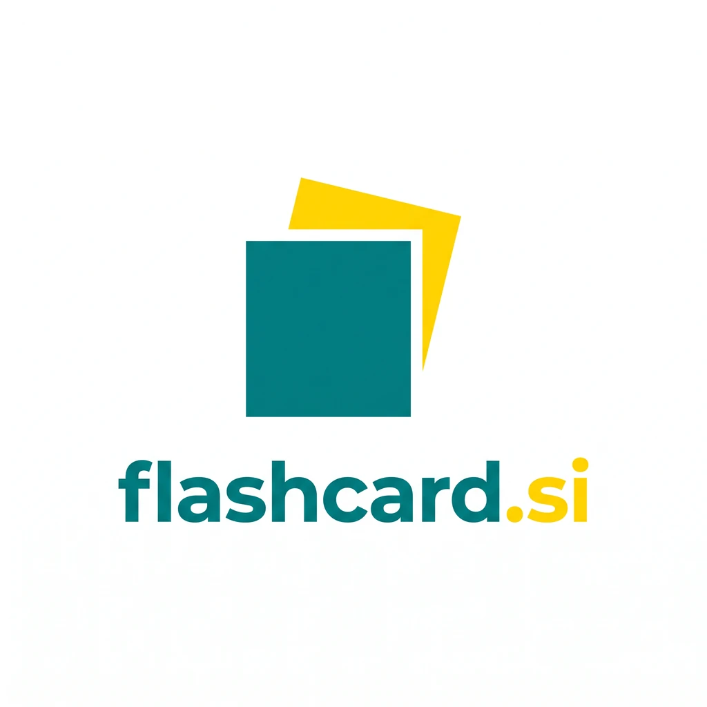 flashcard.si logo concept