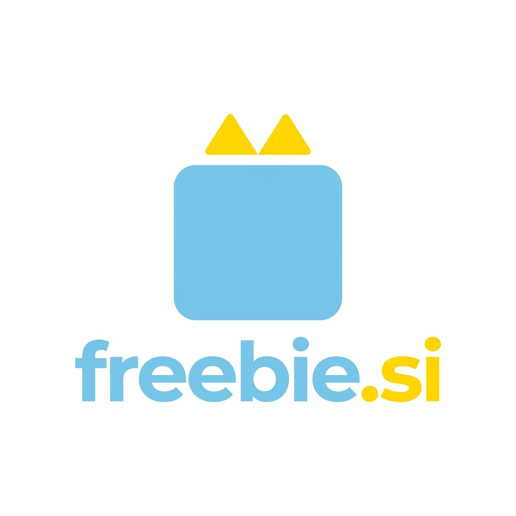 freebie.si logo concept