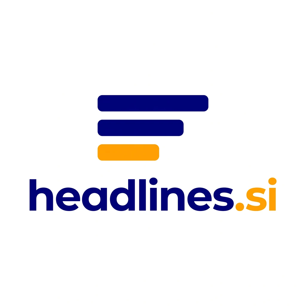 headlines.si logo concept