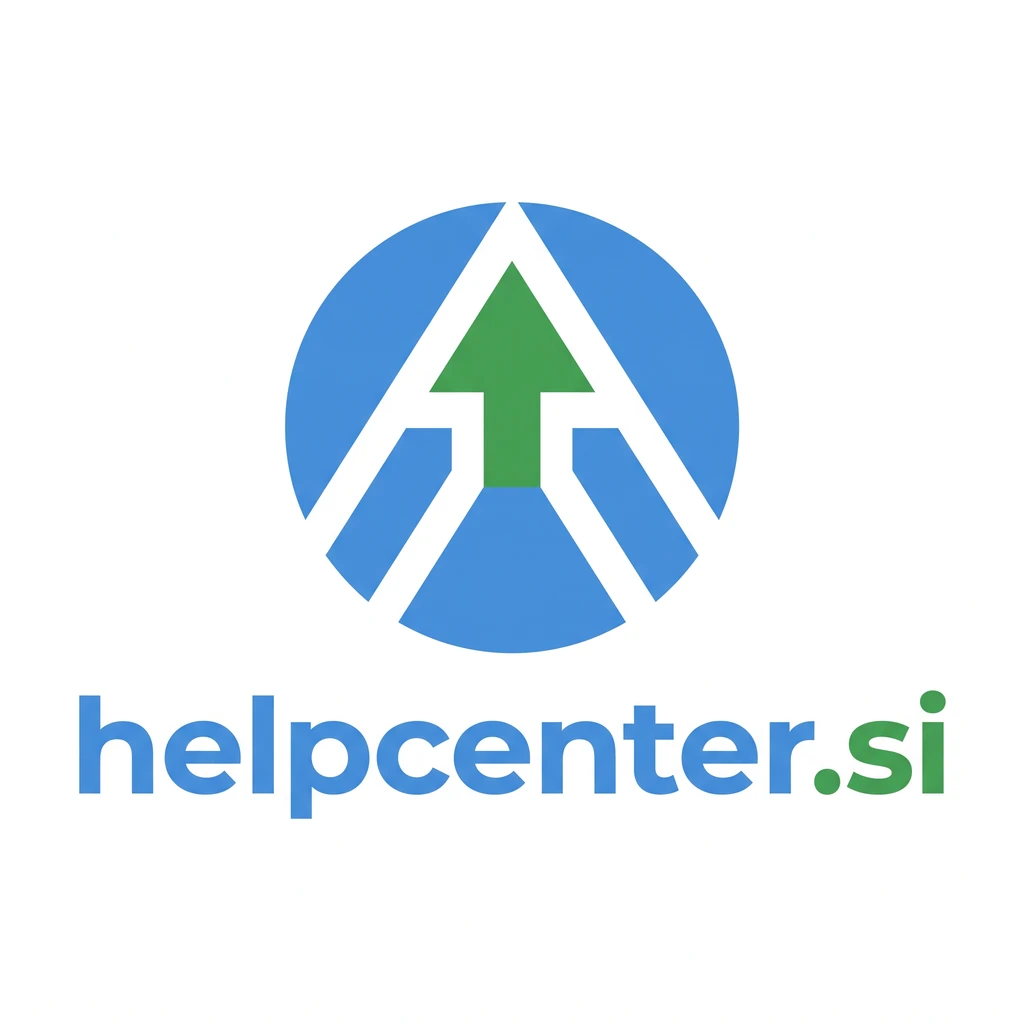 helpcenter.si logo concept