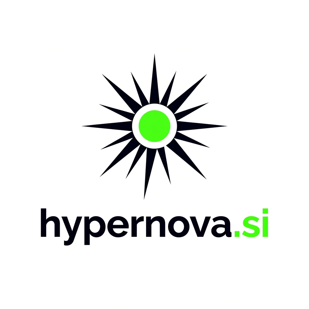 hypernova.si logo concept