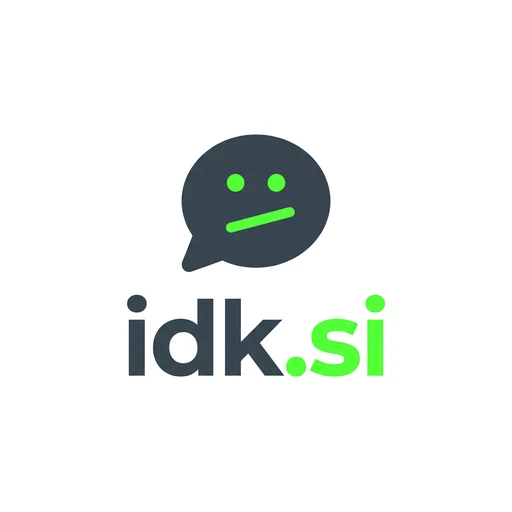 idk.si logo