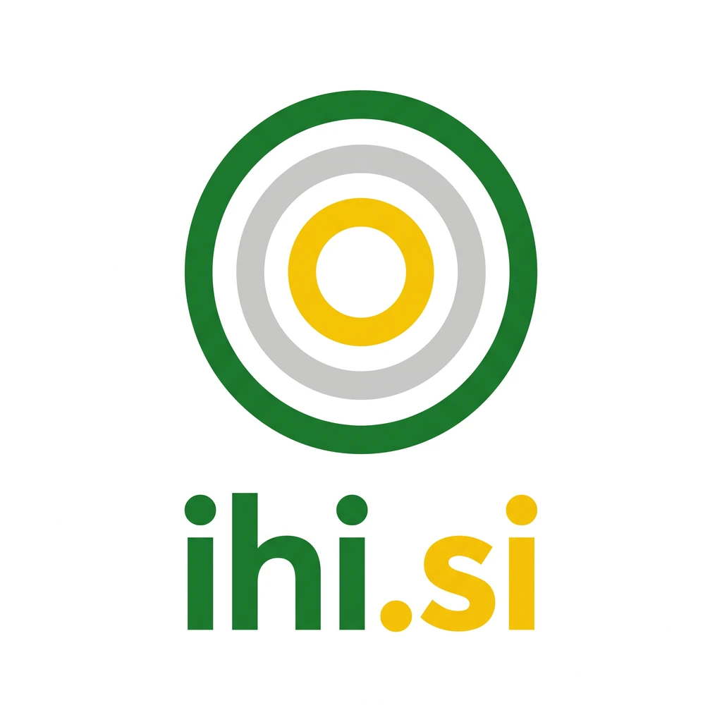 ihi.si logo concept
