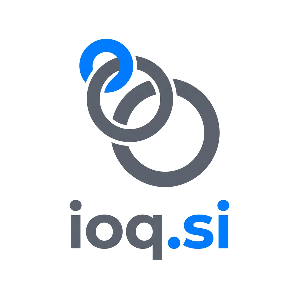 ioq.si logo concept