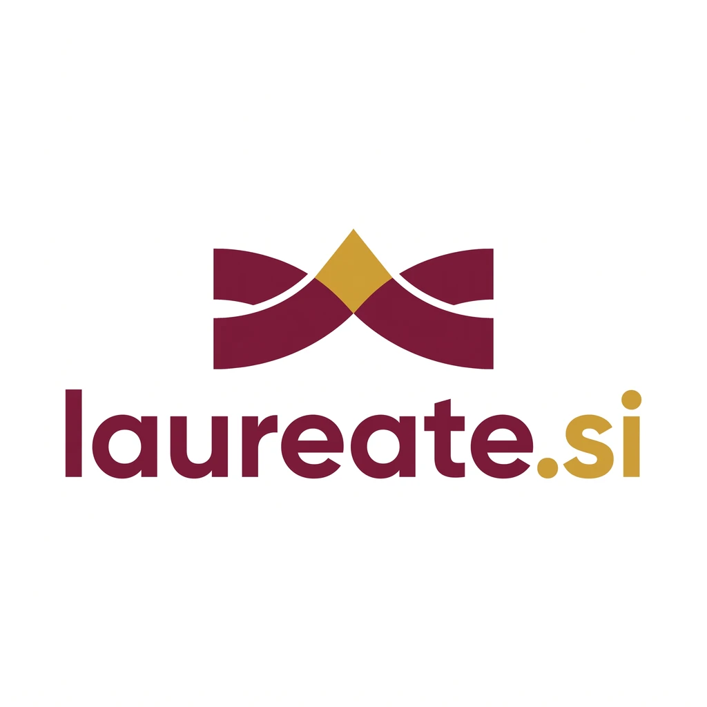 laureate.si logo concept
