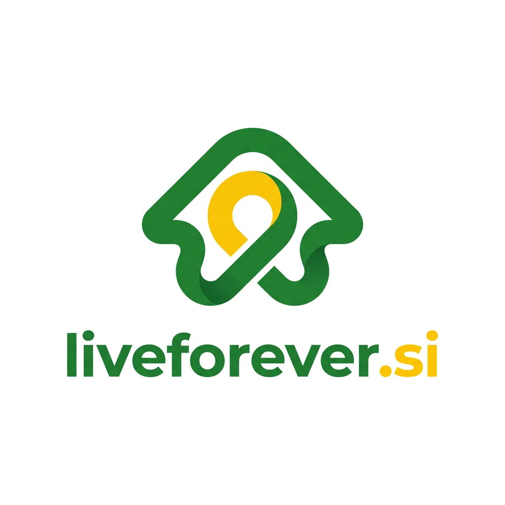 liveforever.si logo concept