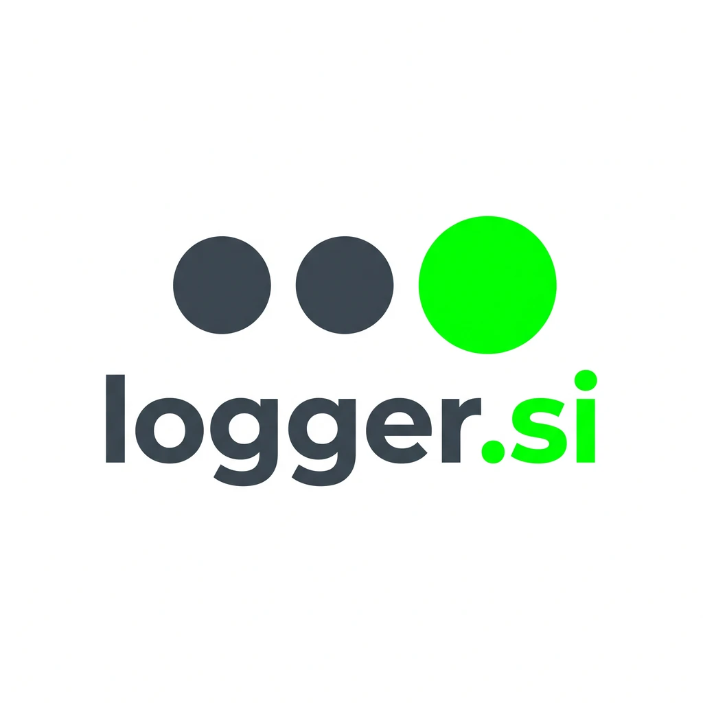 logger.si logo concept