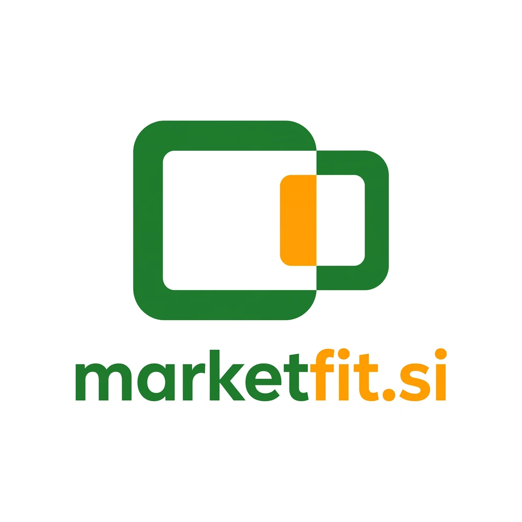 marketfit.si logo concept