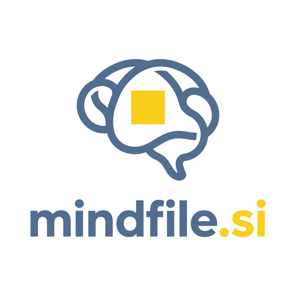 mindfile.si logo concept