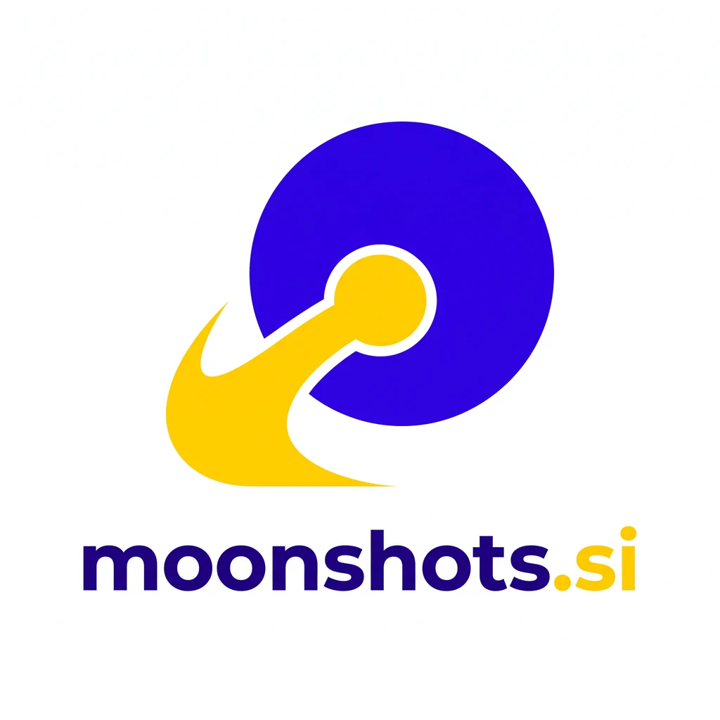 moonshots.si logo concept