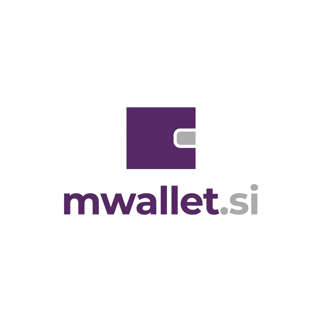 mwallet.si logo concept