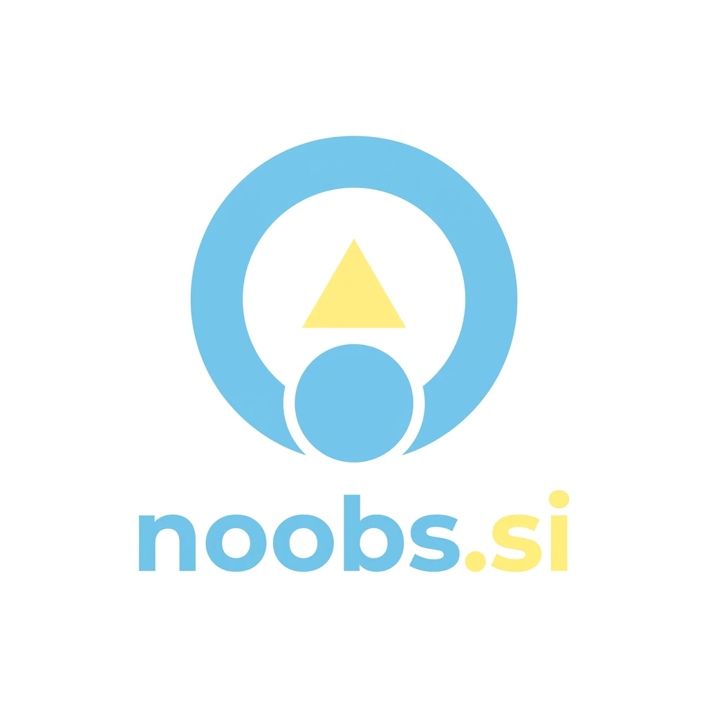 noobs.si logo concept