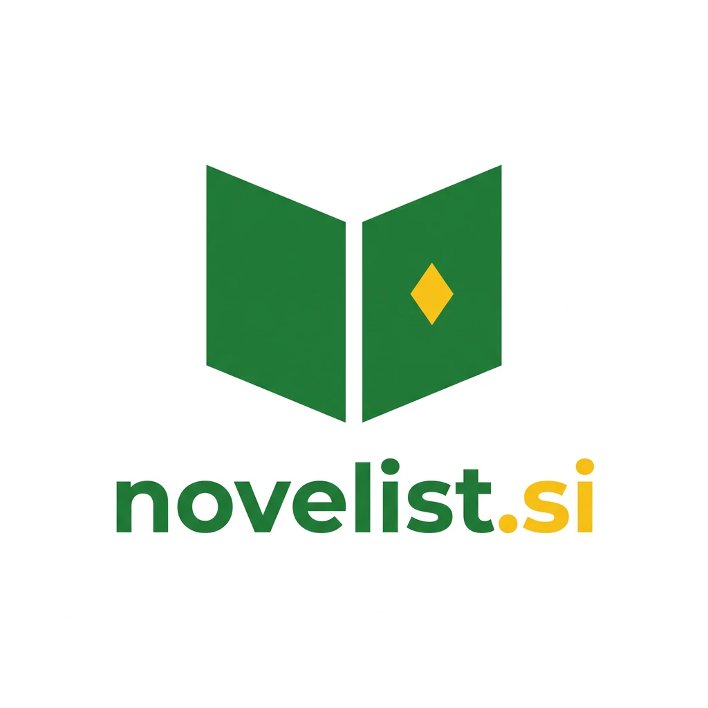 novelist.si logo concept