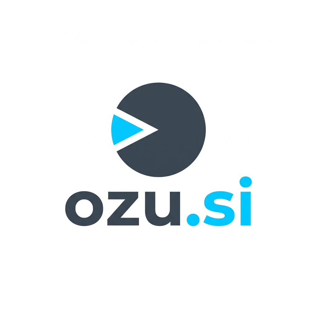ozu.si logo concept