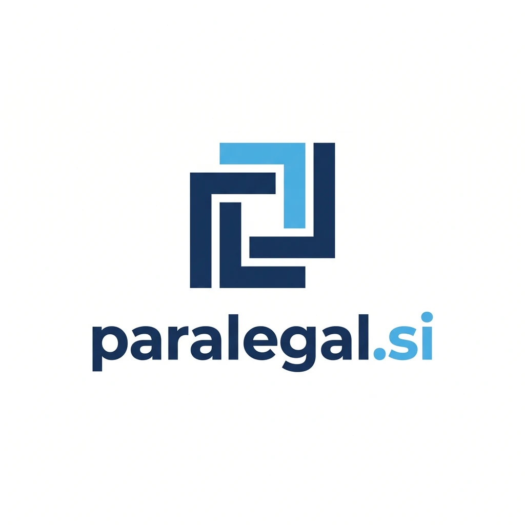 paralegal.si logo concept